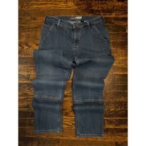 Carhartt relaxed fit blue jeans (8 short)